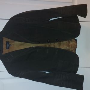 Olive green Talbots blazer size 4 petites